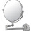 Double-sided 10X/1X wall mounted magnifying mirror