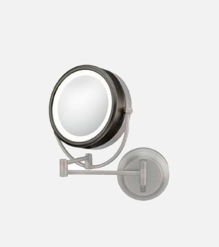 Magnified Makeup Mirror with Switchable Light - Aptations