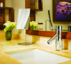 Minimalist Rectangular Magnifying Makeup Mirror